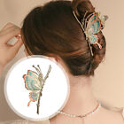 Cadeau mode style pour cheveux longs accessoires clip griffe papillons peints