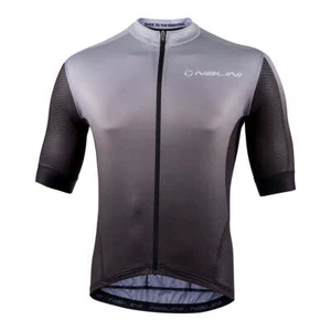 Nalini BAS SPEED Men's Cycling Jersey (Black/Grey) L, XL, 2XL, 3XL - Picture 1 of 3