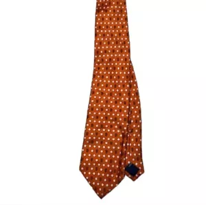 San Francisco GIANTS MLB Men’s VINEYARD VINES Silk Tie ORANGE Baseball Print Guc - Picture 1 of 1