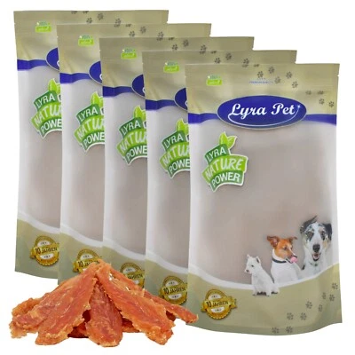 5 kg softe Hühnerbrust Kausnack Belohnung Leckerli Hund Huhn Snack Lyra Pet® - Bild 1 von 4