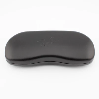 Ray-Ban Medium Black Leatherette Oval Hard Case