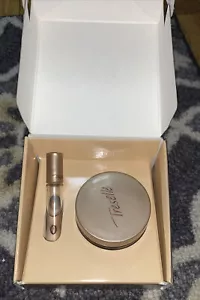 Avon Treselle Set: Touch-On Perfume Rollette .2 oz & Body Souffle 4.2 oz Vintage - Picture 1 of 2