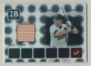 2004 Topps Pristine Fantasy Favorites #JV Jose Vidro Expos Game Used Bat Relic - Picture 1 of 1