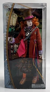Disney Mad Hatter Film Collection Doll Alice Through the Looking Glass New - Picture 1 of 9
