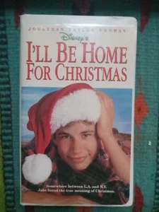 I'll Be Home For Christmas VHS Clamshell Jonathan Taylor Thomas - Imagen 1 de 3