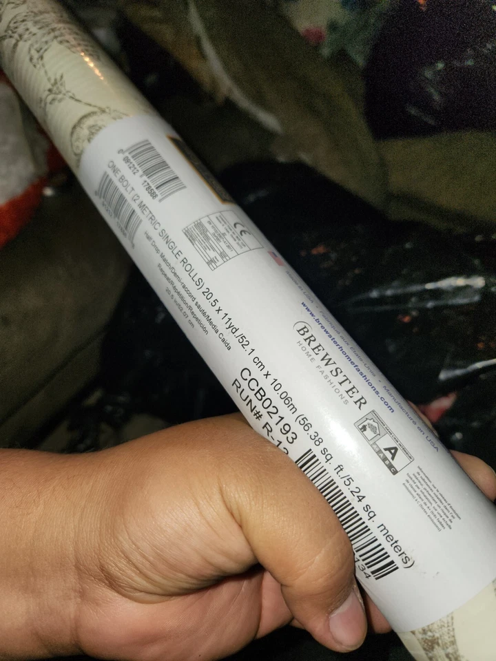 Chesapeake Ccb02193 French Nightingale Toile Wallpaper Cream Free2dayship