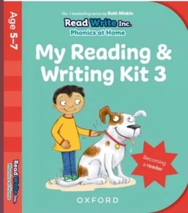Read Write Inc.: Mein Lese- und Schreibset 3 Alter 5-7 Phonetik zu Hause Neu - Bild 1 von 1