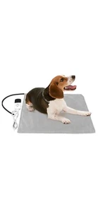 Pet Dog Cat Heating Pad Waterproof Electric Heating Mat Warming Blanket 9 Modes - Picture 1 of 7