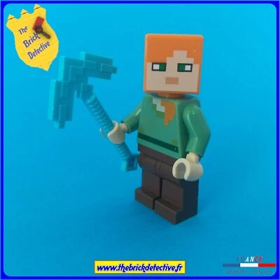 LEGO® Minecraft,  min017 Minecraft Alex (2015) - Photo 1/3
