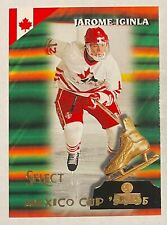 1994-95 JAROME IGINLA SELECT MEXICO CUP TEAM CANADA ROOKIE CARD RC #165 FLAMES