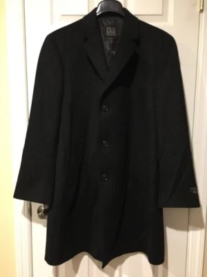 New Jos. A. Bank Executive Collection Wool Blend Overcoat Coat Jacket 44R $395 - Image 1 of 4