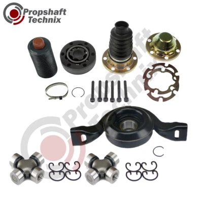 Kit de reconstrucción del eje de transmisión Chevrolet Equinox 2005-2006 cojinete central, juntas en U y CV Foto 1 de 2