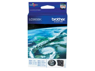 Brother LC985BK Tintenpatrone schwarz MFC J220, DCP J315, Original LC985-bk  - Bild 1 von 3