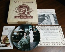 Norman Rockwell Knowles Collector Plate "I've Grown Accustomed to Her Face" 1990