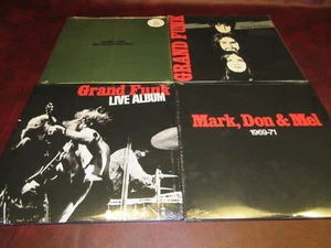 GRAND FUNK VERIFIED MARK DON & MEL + AMERICAN BAND + LIVE SET + CLOSER LP SET - Picture 1 of 1