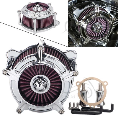 Air Cleaner Filter For Harley Electra Glide Road King FLHR Ultra Limited FLHTK — 第 1/4 张图片