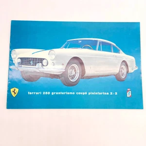 Ferrari 250 GT Granturismo Coupe Pininfarina 2+2 Sales Brochure Italian 1960s - Picture 1 of 14