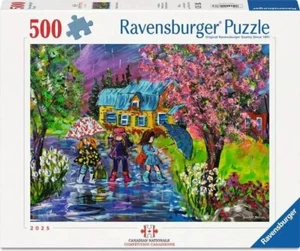 Ravensburger Una passeggiata sotto la pioggia puzzle 500 pezzi - NUOVO - spedizione gratuita! - Foto 1 di 2