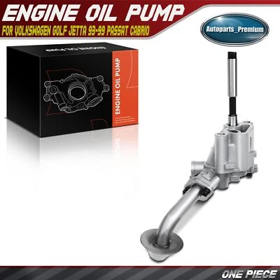 Bomba de óleo do motor para Volkswagen Golf Jetta 93-99 Passat 95-96 Cabrio 95-02 2.0L - Imagem 1 de 4