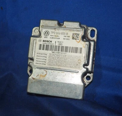 Módulo de control de bolsa de aire Porsche Cayenne Safety SRS 2011-2014 genuino OEM Foto 1 de 4