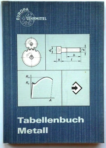 Tabellenbuch Metall, 35. Auflage 1985, 256 Seiten, mit Formelsammlung - Bild 1 von 1