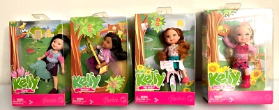 Juego de 4, Barbie Kelly Sunflower Park, KAYLA, KENZIE, KELLY & MIRANDA 2007 Foto 1 de 2