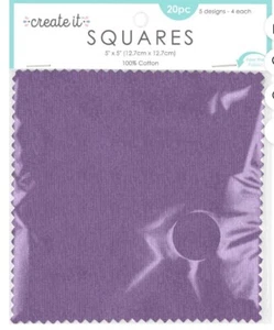 Create It 5"x5" Cotton Pixel Texture Precut Squares, Multicolor, 20 Piece - Picture 1 of 4