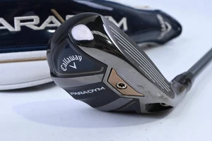 Callaway Paradym #3 Hybrid / 18 Degree / Stiff Flex HZRDUS Gen4 Silver 75 Shaft - Picture 1 of 9