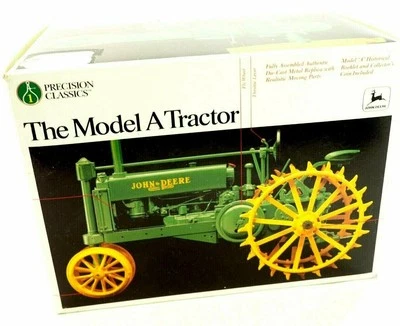 John Deere Model "A" Tractor with Booklet & Coin #560 Ertl  1/16 Scale Mint - Image 1 of 4