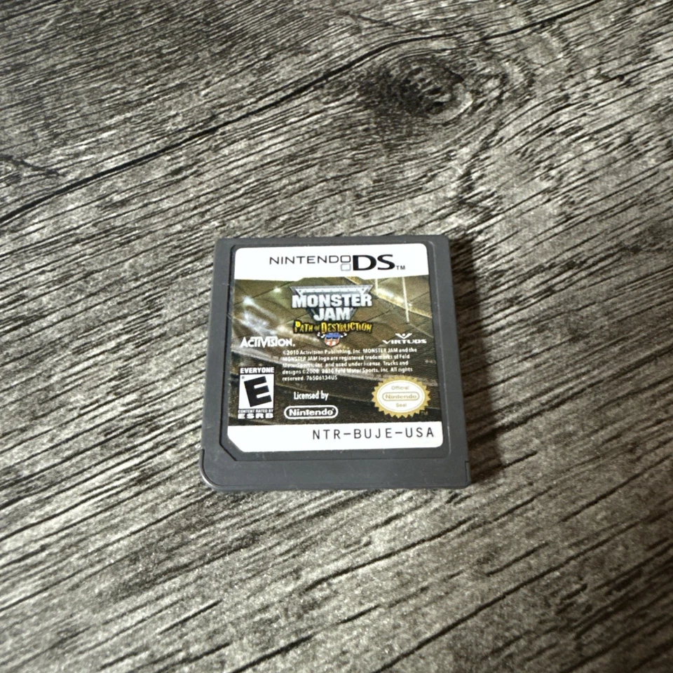 Monster Jam Path of Destruction for the Nintendo DS Cartridge only  - Image 1 of 1