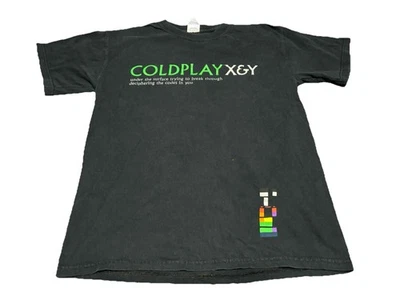 Camiseta Coldplay Vintage Anos 00 X&Y Band F4 - Imagem 1 de 4
