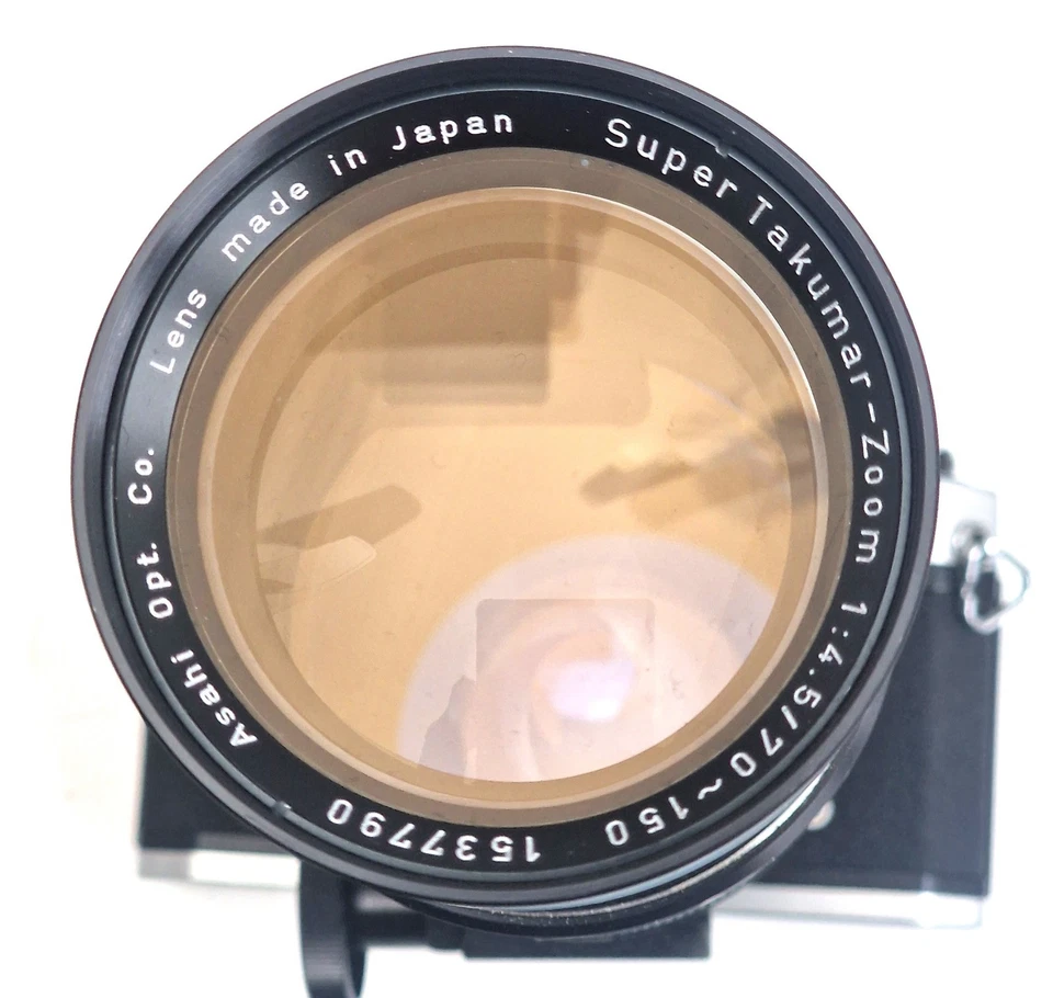 Camera Pentax Spotmatic SP Film, with Lens zoom Takumar 1:4,5 70 -150 From JAPAN - Imagen 1 de 4