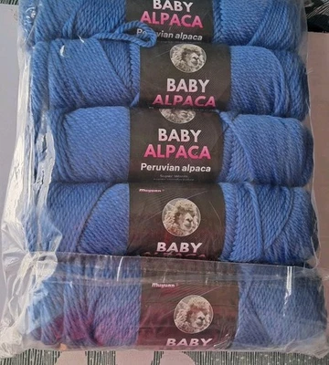 Baby Alpaca 5 novelos 100g 95% lã,% 5%, acrílico   - Imagem 1 de 3