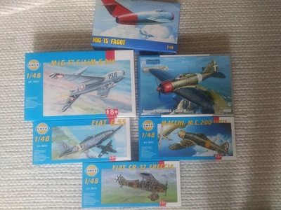 Lotto Aerei(Planes) 6 kits, 1:48-Smer,special hobby,gomix(s.tracciata) - Immagine 1 di 4