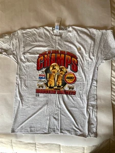 T-shirt vintage Houston Rockets 1995 NBA back to back con etichette - Foto 1 di 6