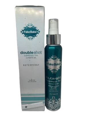 Fake Bake Double Shot Espresso Tan Ultimate Gel 120ml Imperfect Box - Image 1 of 2