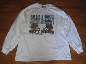 Navy vs Notre Dame Fightin' Irish 17. November 2001 (XL) Langarmshirt - Bild 1 von 3