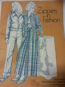 Zippers in Fashion by Light=ning Educational Services Fall 1972 C7 - Picture 1 of 1
