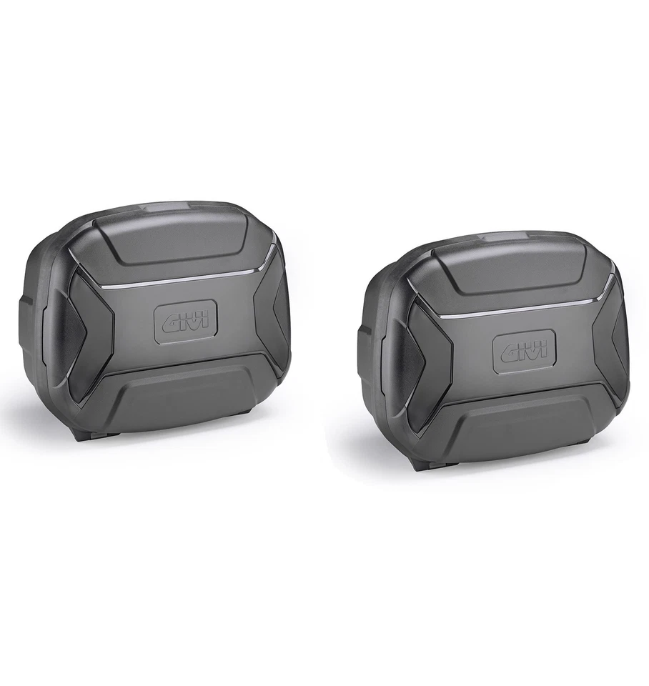 Coppia Valigie Monokey "Trekker Lite" 35+35L per Moto, Nere - Givi TRK35BBPACK2 - Image 1 of 1