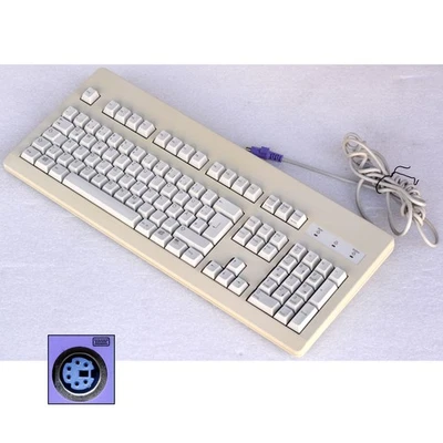VINTAGE CHERRY PS/2 TASTATUR G80-3000LPMDE-0 / 01 MX 3000M DEUTSCH QWERTZ M1163 - Bild 1 von 4