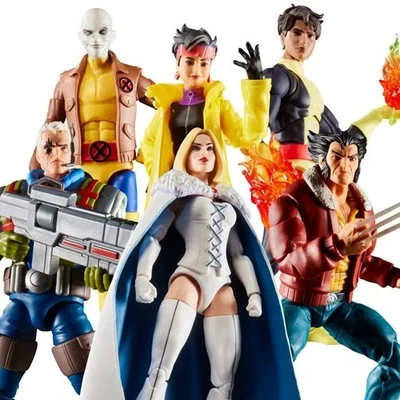 Marvel Legends X-Men 97 Wave 3 Estuche de 6 - Mancha Solar, Morph, Emma Frost, Cable, J Foto 1 de 2
