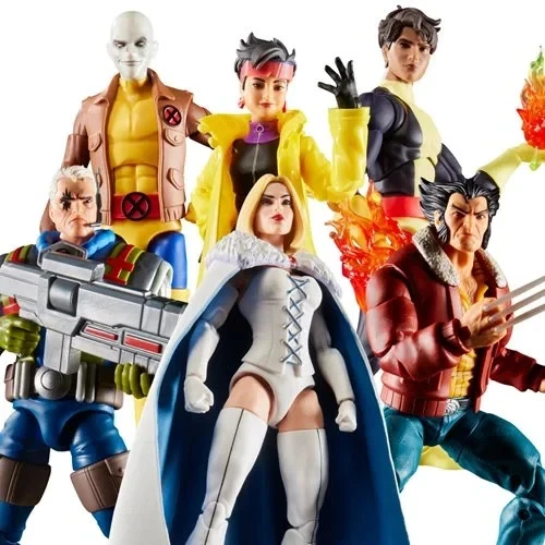 Marvel Legends X-Men 97 Wave 3 Estuche de 6 - Mancha Solar, Morph, Emma Frost, Cable, J Foto 1 de 2