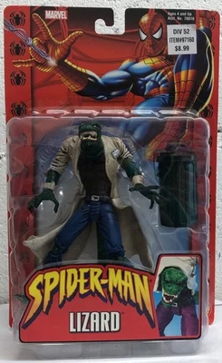 Clásicos de Spider-Man El Lagarto en Abrigo de Laboratorio Curt Conners ToyBiz Leyendas de Marvel  Foto 1 de 2