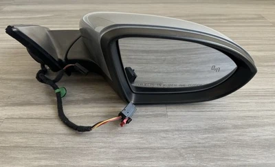 Espejo retrovisor de puerta lateral derecho Volkswagen Jetta 2019-2023 2 enchufes punto ciego OEM ✅ Foto 1 de 4
