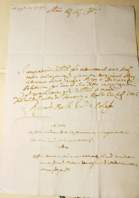 DA VENEZIA A ChiozzaPREFILATELICA 1741 Bollo A Secco Leone Di S.Marco Piccolo - Immagine 1 di 4