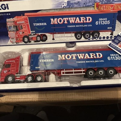 CORGI  1:50 SCANIA  CC13752 (MOTWARD)+mirrors+cert.PLEASE READ - Image 1 of 4
