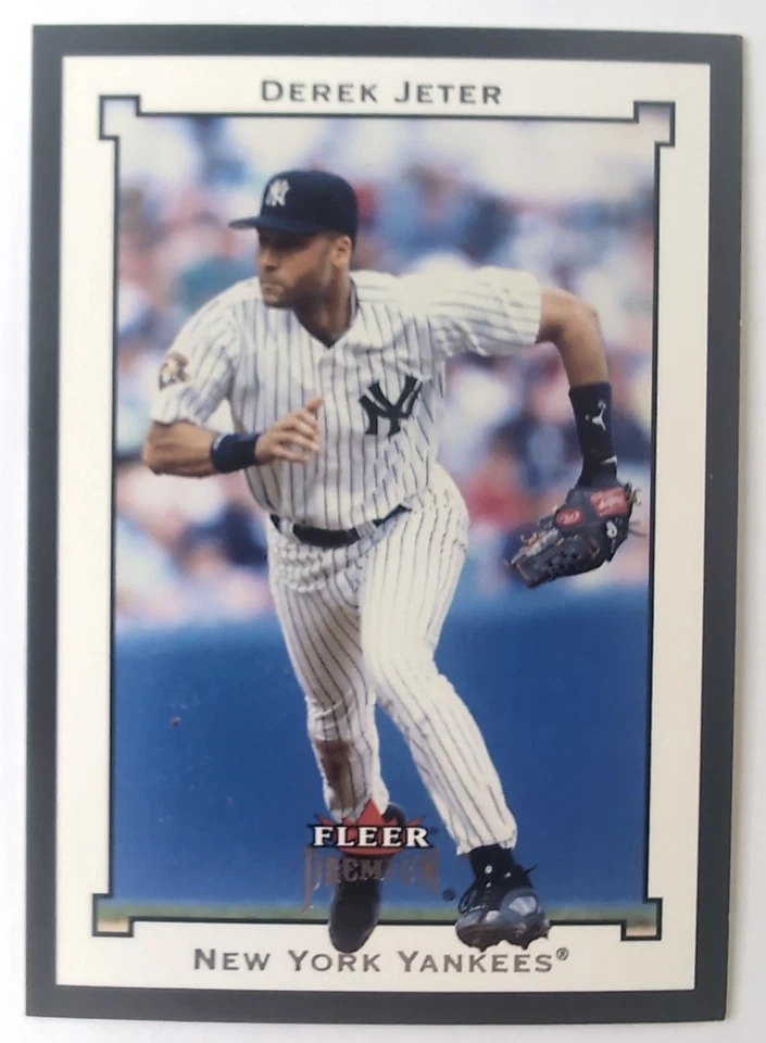 2002 Fleer Premium Promotional Sample #2 Derek Jeter - Image 1 of 2