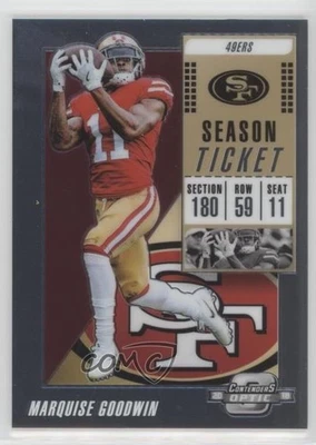 2018 Panini Contenders Optic Marquise Goodwin #15 - Image 1 of 2