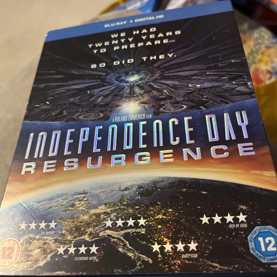 Independence Day: Resurgence Blu-ray (2016) Maika Monroe Quality Guaranteed - Image 1 of 1