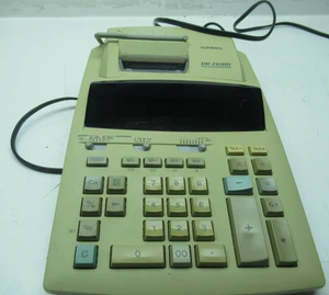 Vintage Casio DR-210HD Tax & Exchange Desktop Electric Calculator Tested - Picture 1 of 4